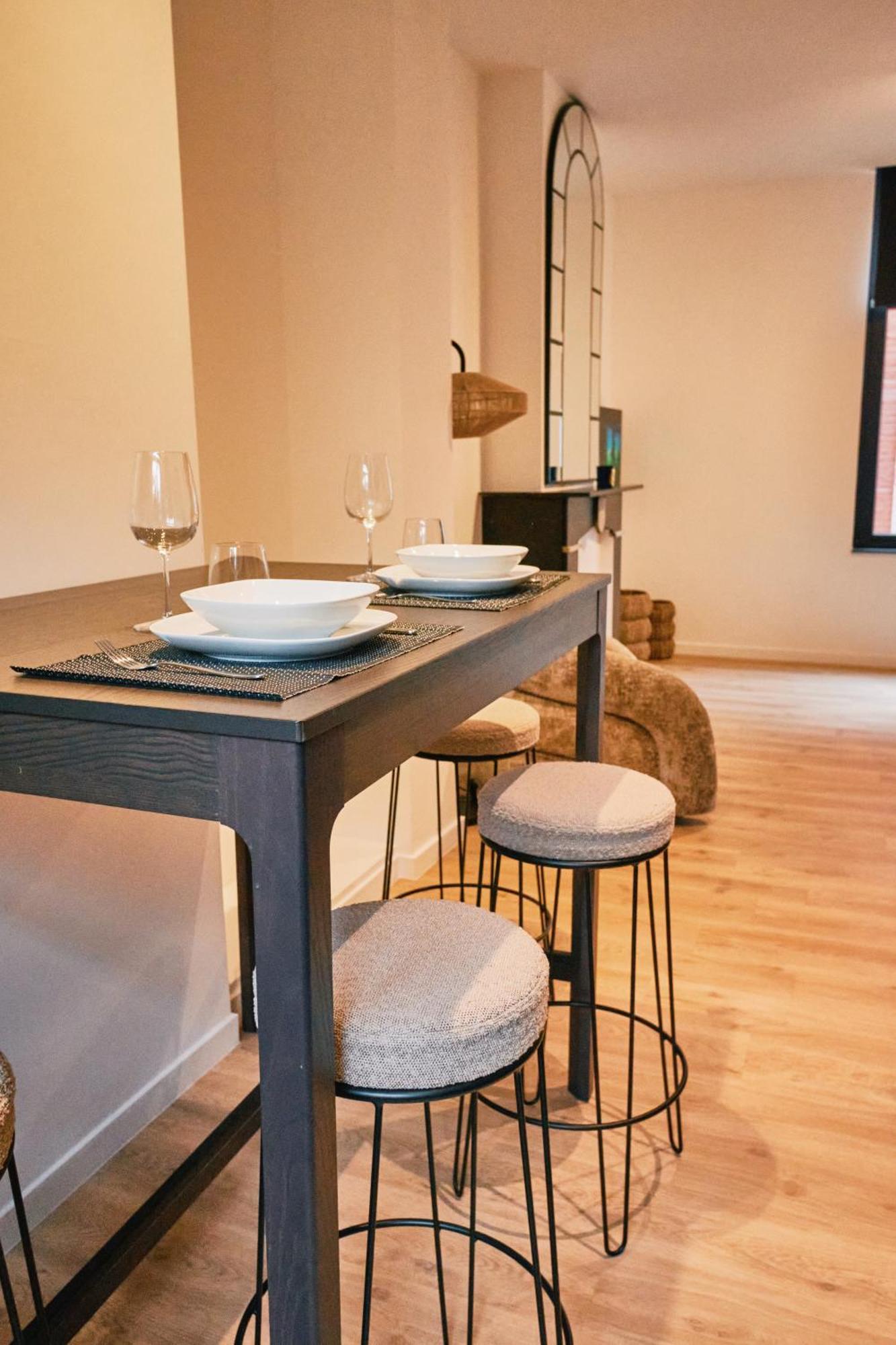 Urbanchic Appartement Cosy 1B Liège Eksteriør billede