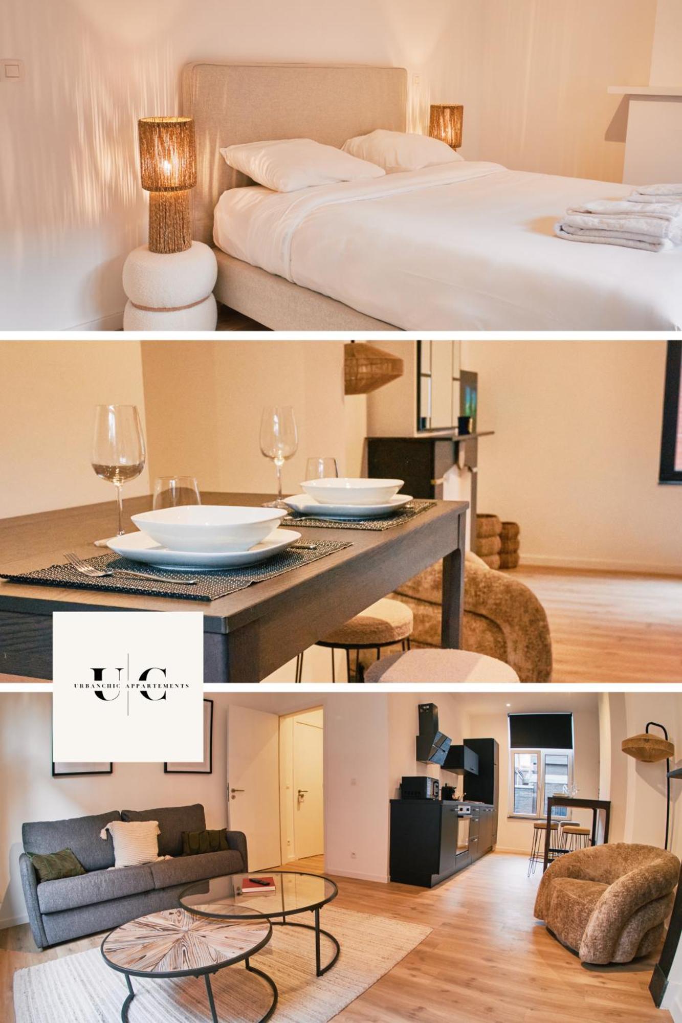 Urbanchic Appartement Cosy 1B Liège Eksteriør billede